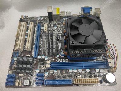 ASRock 880GMH-LE/USB3主機板 + AMD X4 955 3.2G四核CPU含銅管風扇