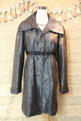 【性感貝貝】Lee Min 金屬色銀風衣大衣外套, Bazaar Top-Do Lanvin YenLine設計師品牌
