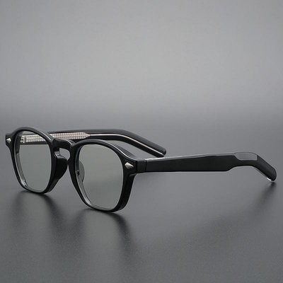 經典美式復古眼鏡框男潮粗框素顏眼鏡可配明星款美潮裝飾眼鏡