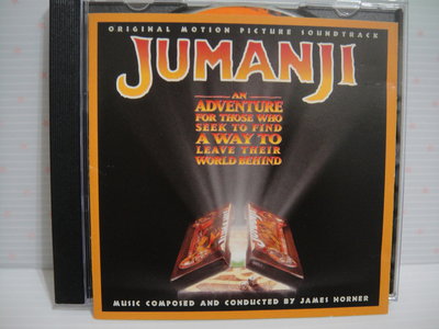 J8426 野蠻遊戲 Jumanji    電影原聲帶 / 美國版 保存新 / 羅賓威廉斯演出