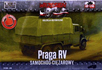 FTF-72030二戰德軍Praga RV 6x4卡車1/72塑料拼裝模型