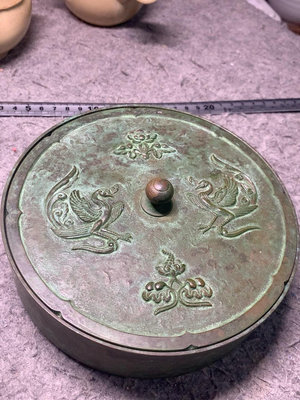 日本茶道銅器銅鏡電通