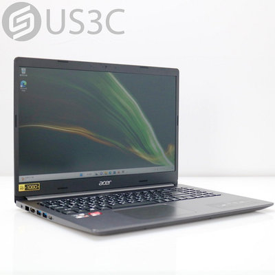 【US3C-桃園春日店】Acer A515-45-R5VE 15 FHD AMD R5-5500U 8G 512GSSD 黑色 二手筆電