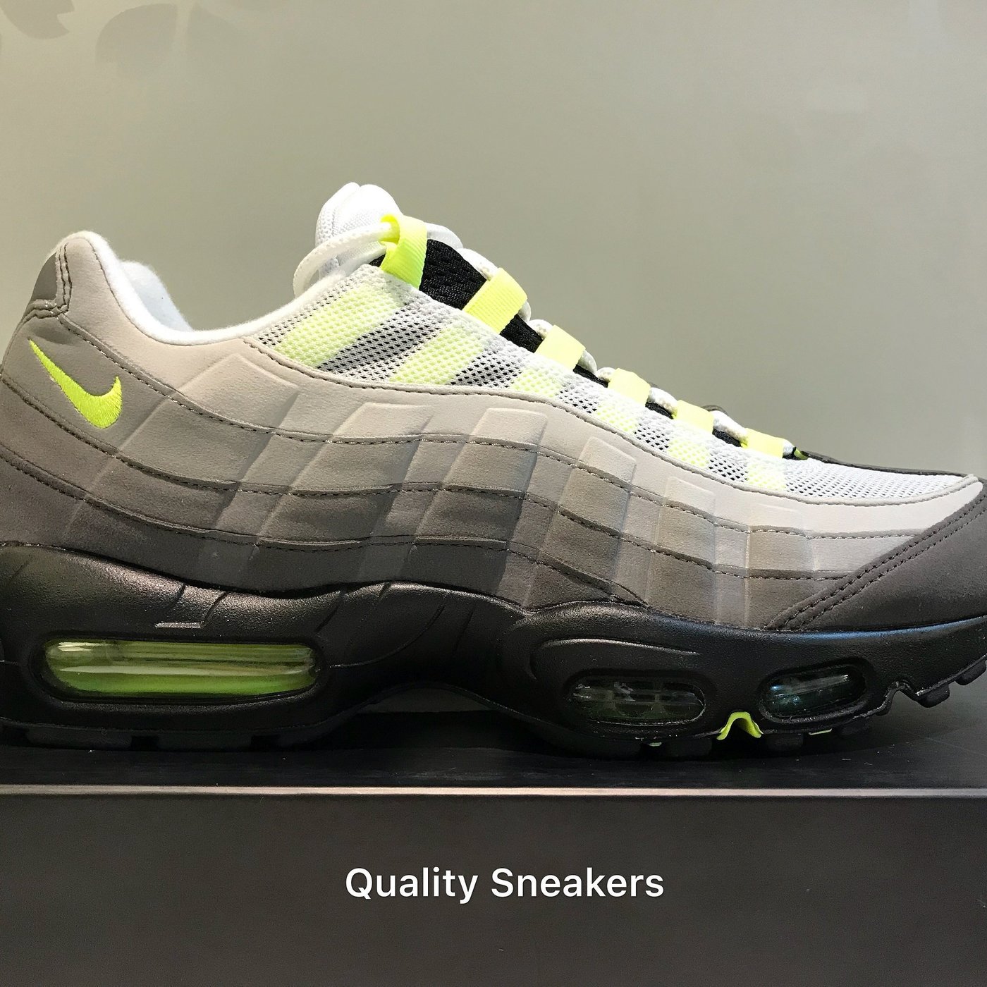 現貨- 2018 Nike Air Max 95 OG Neon 全氣墊螢光綠木村拓哉554970-071