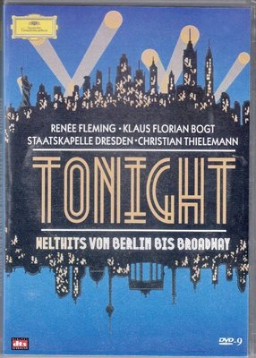 音樂居士新店#Tonight Welthits von Berlin bis Broadway 從柏林到百老匯 D9 DVD