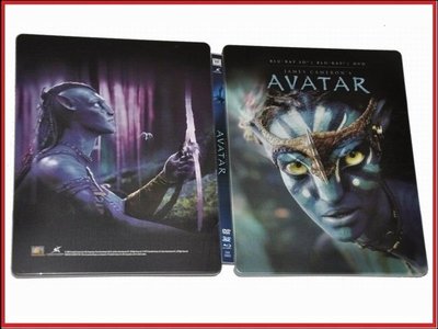 【BD藍光】阿凡達：限量空鐵盒Avatar(無影片) 鐵達尼號 魔鬼終結者 詹姆斯克麥隆