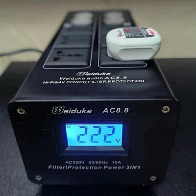 在用Weiduka 音響專用電源濾波器 凈化器 防雷排插音響48384