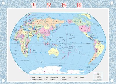 《拼圖家》木質拼圖1000片-世界地圖行政版