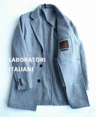 義大利 Laboratori Italiani  切斯特羊毛大衣
