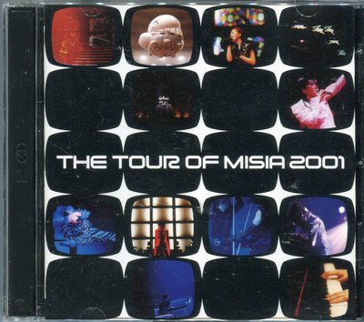 【黑妹音樂盒】米希亞 MISIA -  2001不思議超級現場 The Tour Of Misia  ----二手VCD