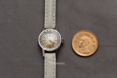 OMEGA 手上鍊 女用袖珍腕錶 機械錶(小錶徑 agete可參考)