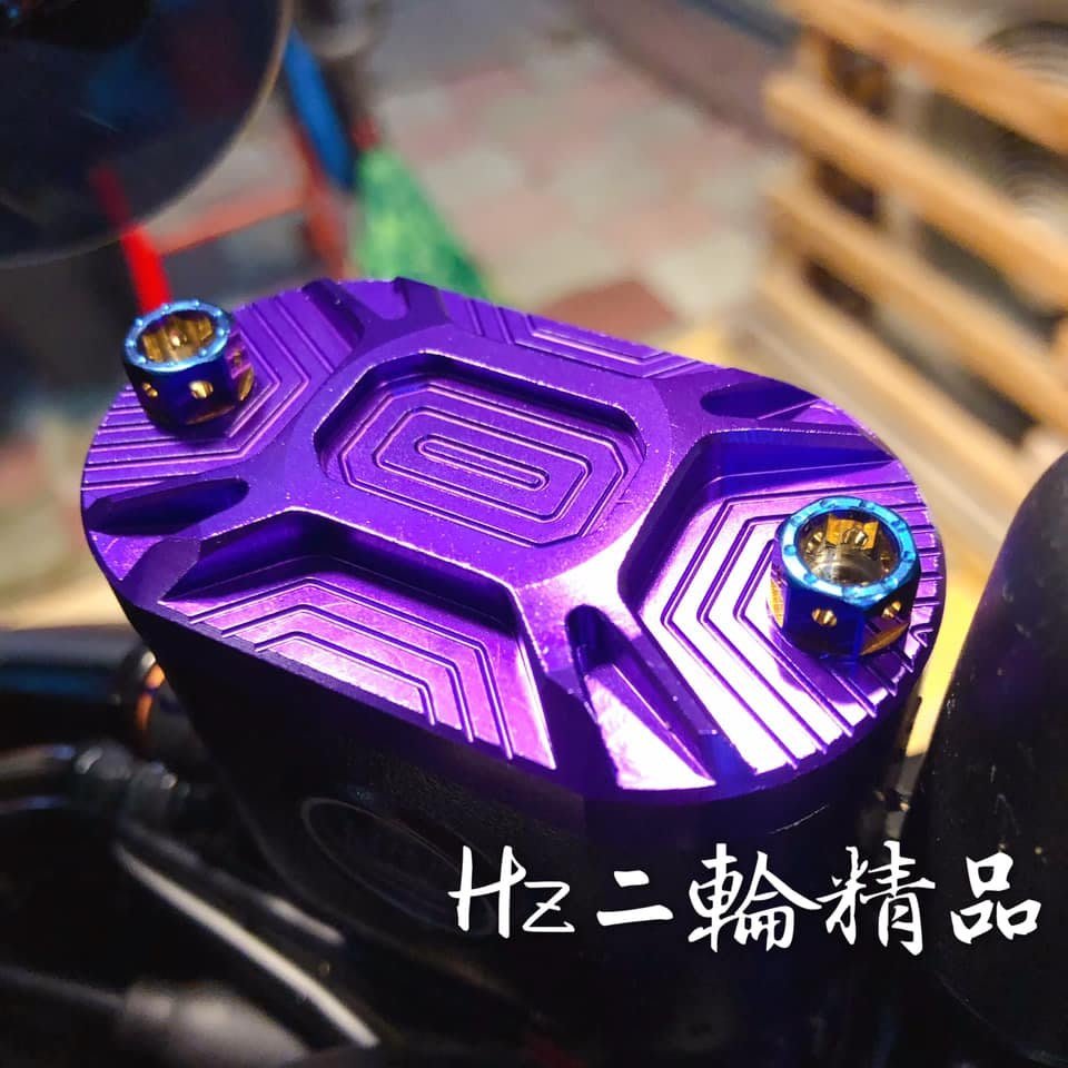 Hz二輪精品gogoro2 Cnc 鋁合金油缸蓋油杯蓋主缸蓋碟煞油蓋煞車油蓋附白鐵螺絲非posi Yahoo奇摩拍賣