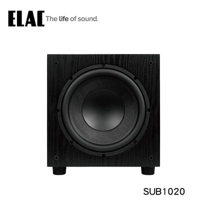 【ELAC - 全新公司貨】SUB1020 重低音喇叭