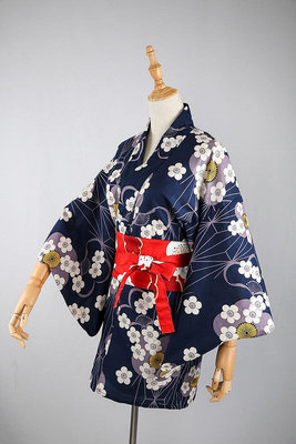 日本改良短款和服浴衣...