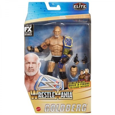 [美國瘋潮]正版WWE Goldberg WrestleMania 37 Elite Figure戰神高柏冠軍精華版公仔