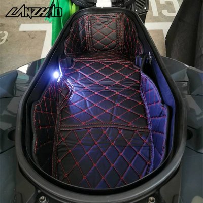 【LANZHAO】XMAX YAMAHA 2020 車廂 襯墊 XMAX300 車廂內襯 改裝 內襯 置物袋-概念汽車