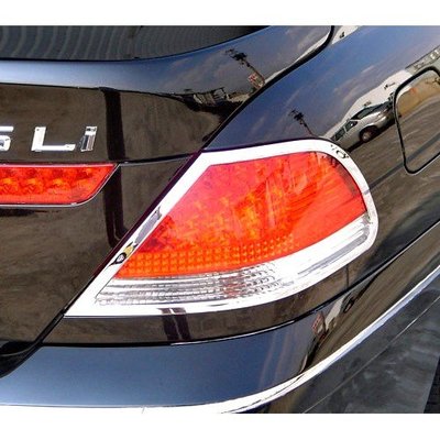 【JR佳睿精品】BMW 7系列 E65 2002-2005 鍍鉻後燈框 尾燈框 電鍍 改裝 台灣製