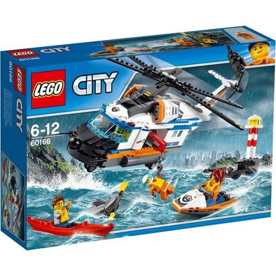 樂高 LEGO 60166 CITY 城市系列 海岸巡防重型救援直升機
