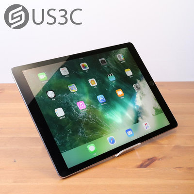 【US3C-板橋店】【一元起標】公司貨 Apple iPad Pro 12.9吋 2代 256G WiFi+LTE 太空灰色 原彩顯示 指紋辨識 平板電腦