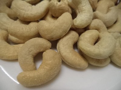 【野果集工坊】海鹽腰果Salted Cashew Nuts600g，越南頂級腰果低溫烘焙，天然日曬海鹽調味，健康美味