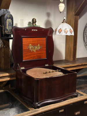 美國1880年REGINA百年古董音樂盒