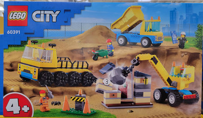 【小如的店】COSTCO好市多線上代購~LEGO 樂高積木 工程卡車與拆重機60391(1盒裝) 143464