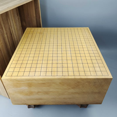 日本新榧圍棋桌。老榧木圍棋墩獨木。22號