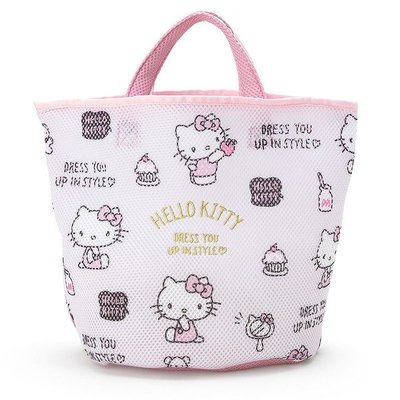 日本三麗鷗 HELLO KITTY / 大耳狗 洗衣網提袋