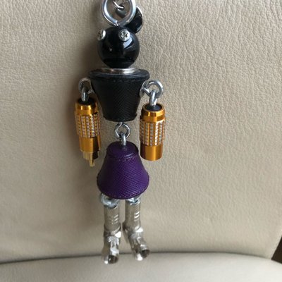 [品味人生2]保證正品 Prada 女機器人 娃娃 吊飾 鑰匙圈