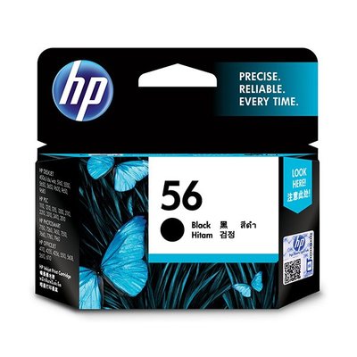 【葳狄線上GO】HP 56 黑色原廠墨水匣(C6656AA) 適用DJ450/PSC1110/2110/PS7150