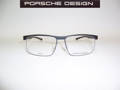 光寶眼鏡城(台南) PORSCHE DESIGN 頂級純鈦眼鏡*行家極品*純鈦面,塑腳,P8297 A,和政公司貨