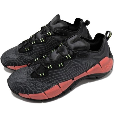 【AYW】REEBOK ZIG KINETICA II 2 黑橘 輕量 透氣 舒適 避震 跑步鞋 休閒鞋 運動鞋 慢跑鞋