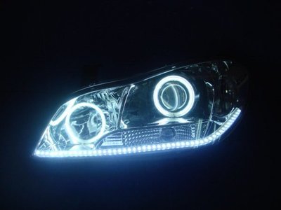 小亞車燈╠ 全新手工版 CEFIRO A34 魚眼 光圈 仿 R8 燈眉 大燈