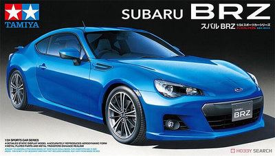 田宮 24324 124 斯巴魯 Subaru BRZ 跑車 拼裝汽車模型