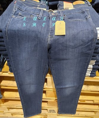 COSTCO LEVI'S 312 女合身牛仔褲 修身牛仔褲 中腰修身 2色,亞洲尺寸 26” - 32" 好市多代購