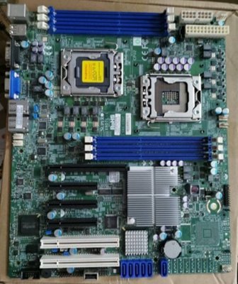 超微 X8DTL-I /iF主板 X8DTL-3 X8DTL-3F 1366雙路伺服器游戲掛機