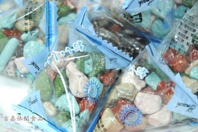 【嘉騰小舖】石頭造型巧克力風味糖(粽包) 300公克,產地韓國 [#300]{5330-44}