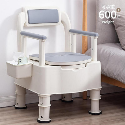 【現貨】移動馬桶成人室內坐便器孕婦便攜座便椅防臭便盆尿桶B20