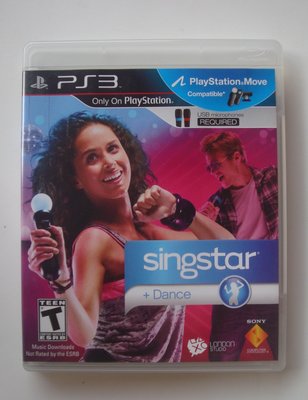 PS3 熱舞歌唱 英文版 (move) SingStar Dance