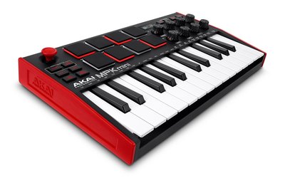 【立昇樂器】2020新版 第三代 Akai MPK Mini MK3 MKIII MIDI鍵盤 主控鍵盤