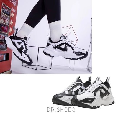 【Dr.Shoes 】NIKE TC 7900 黑白 熊貓 增高 厚底 老爹鞋 運動鞋 女鞋 FJ7738-101