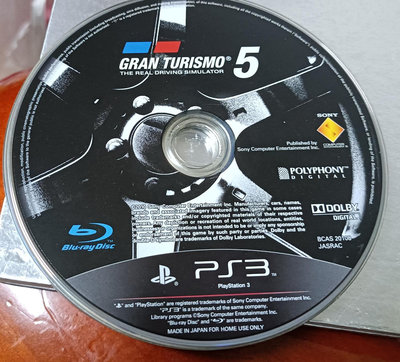 PS3 GAME--Gran Turismo5 跑車浪漫之旅5~二手