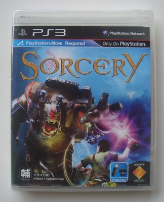 全新PS3 魔法奇境大冒險 中文版 (MOVE) SORCERY