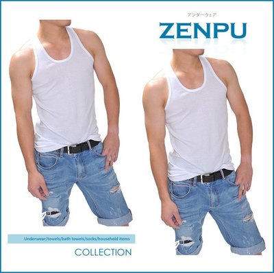 【ZENPU】超值6件組~三槍牌宜而爽時尚羅紋型男背心/男內衣M-2XL
