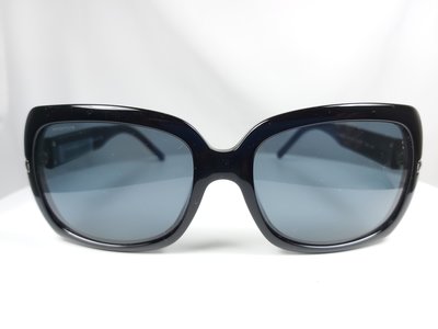 『逢甲眼鏡』BURBERRY 太陽眼鏡 全新正品 黑色膠框 深藍色鏡片 方框 【B4020B 3001/87】