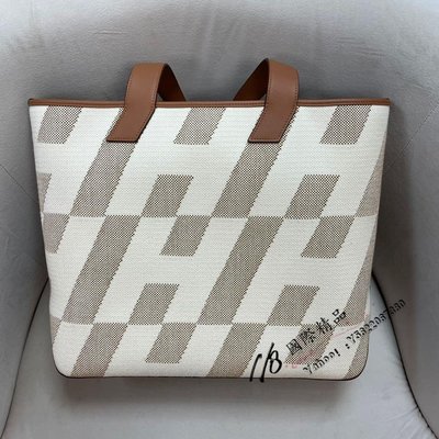 Shop HERMES Cabas H En Biais 40 Bag (H082924CAAD) by 結yui桜cerezo