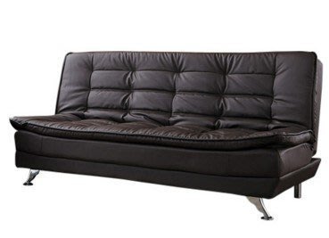 【DH】商品貨號6 商品名稱 《荷花》(圖一)三段式沙發床.備有灰色.黑色可選.座/臥.多功能使用.台灣製主要地區免運費
