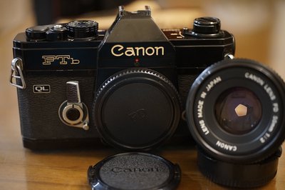 Canon FTb QL純手動全金屬機械相機(有坦克機外號)50mm F1.4 SSC F1.8 SC F2.0人像