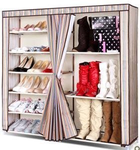 INPHIC-簡易布鞋櫃 大容量鞋櫥 防塵牛津布 加固組合收納鞋架