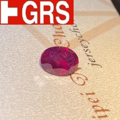 【台北周先生】珠寶真的越晚買越貴～阿門～天然紅寶石 4.14克拉 無燒無處理 正紅色 送GRS證書